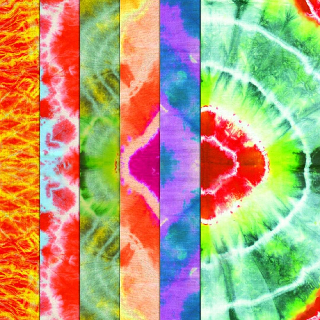 Tie Dye Design Paper (32pcs)