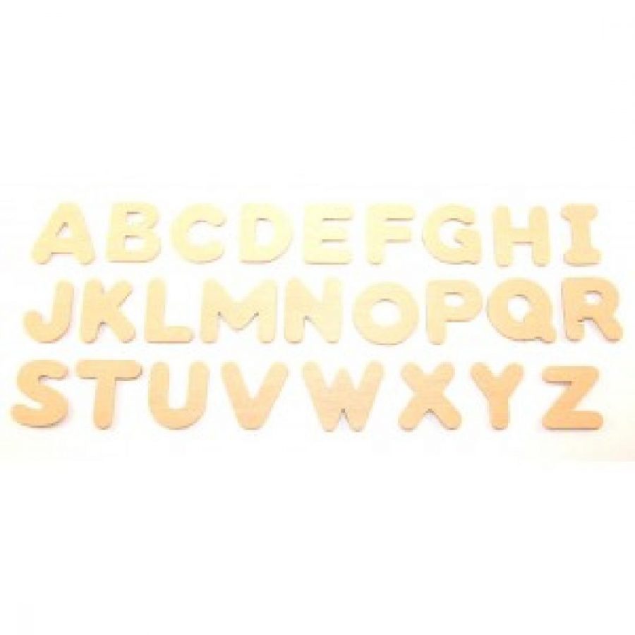Wooden Alphabet (26pcs)