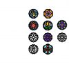 Garden Stained Glass Frames (32pcs)