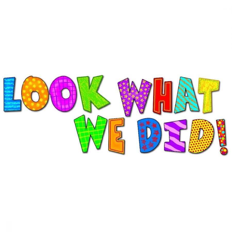 Look What We Did! Banner (13pcs)