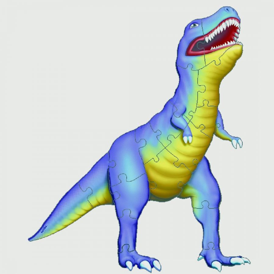 Tyrannosaurus Rex Floor Puzzle (19pcs)