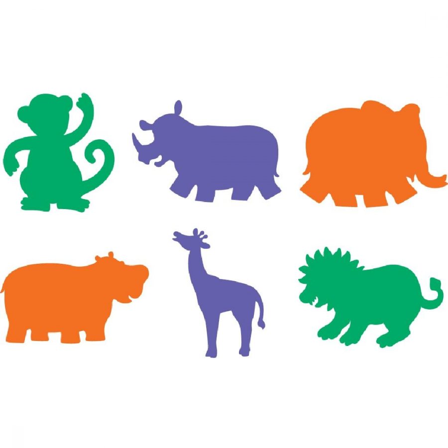 Jungle Animal Stencils (6pcs)