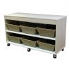NaturalDesign Low Open Shelf Unit