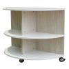 NaturalDesign Low Half Round Shelf Unit