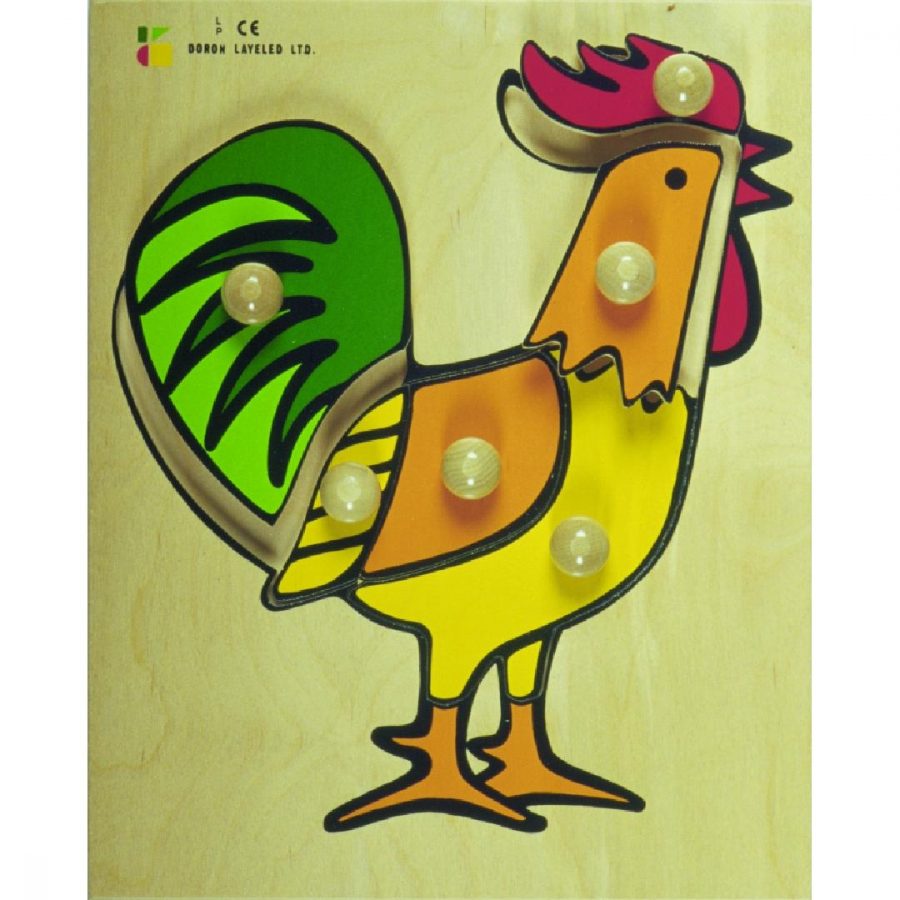 Rooster Puzzle (6pcs)
