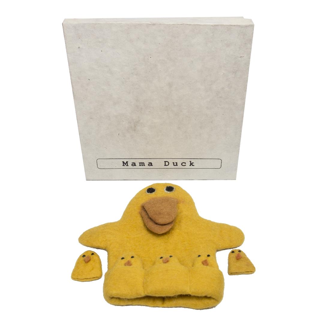 Mother Duck & Ducklings Felt Puppet Set (6pcs) - Step4 Mother Duck & Ducklings Felt Puppet Set (6pcs)