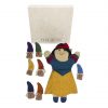 Snow White Felt Puppet Set (8pcs)