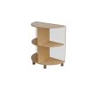 Birchwood Low Semi-Circle Shelf Unit Contemporary - Image 2