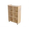 Birchwood 6-Hole Cubby Unit Classic (2Wx3H) - Image 2