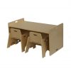 Birchwood 3-in-1 Activity Table/Bench - Image 2