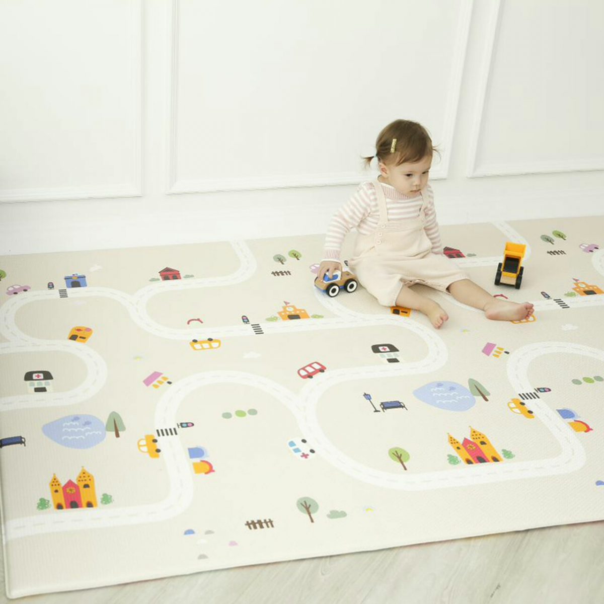 BabyPlay Happy Station Mat & Woodland - Medium - Image 3