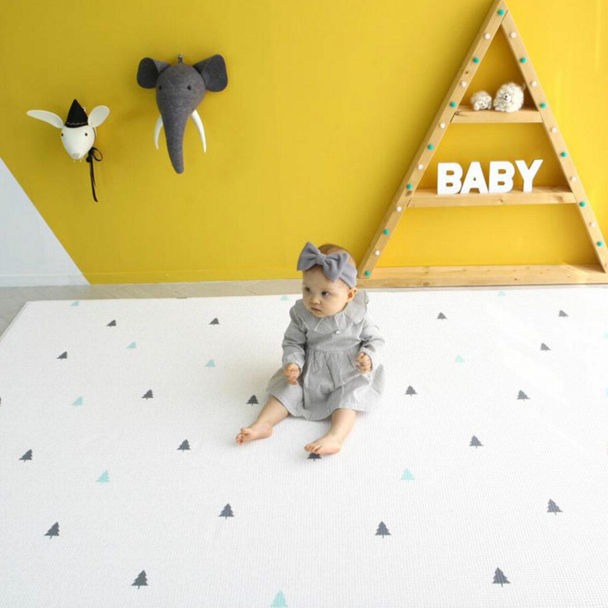 BabyPlay Happy Station Mat & Woodland - Medium - Image 4