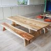 Grangewood Timber 180cm Table with 2 Bench Seats - Image 2