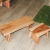Grangewood Short Timber Stool - Image 2