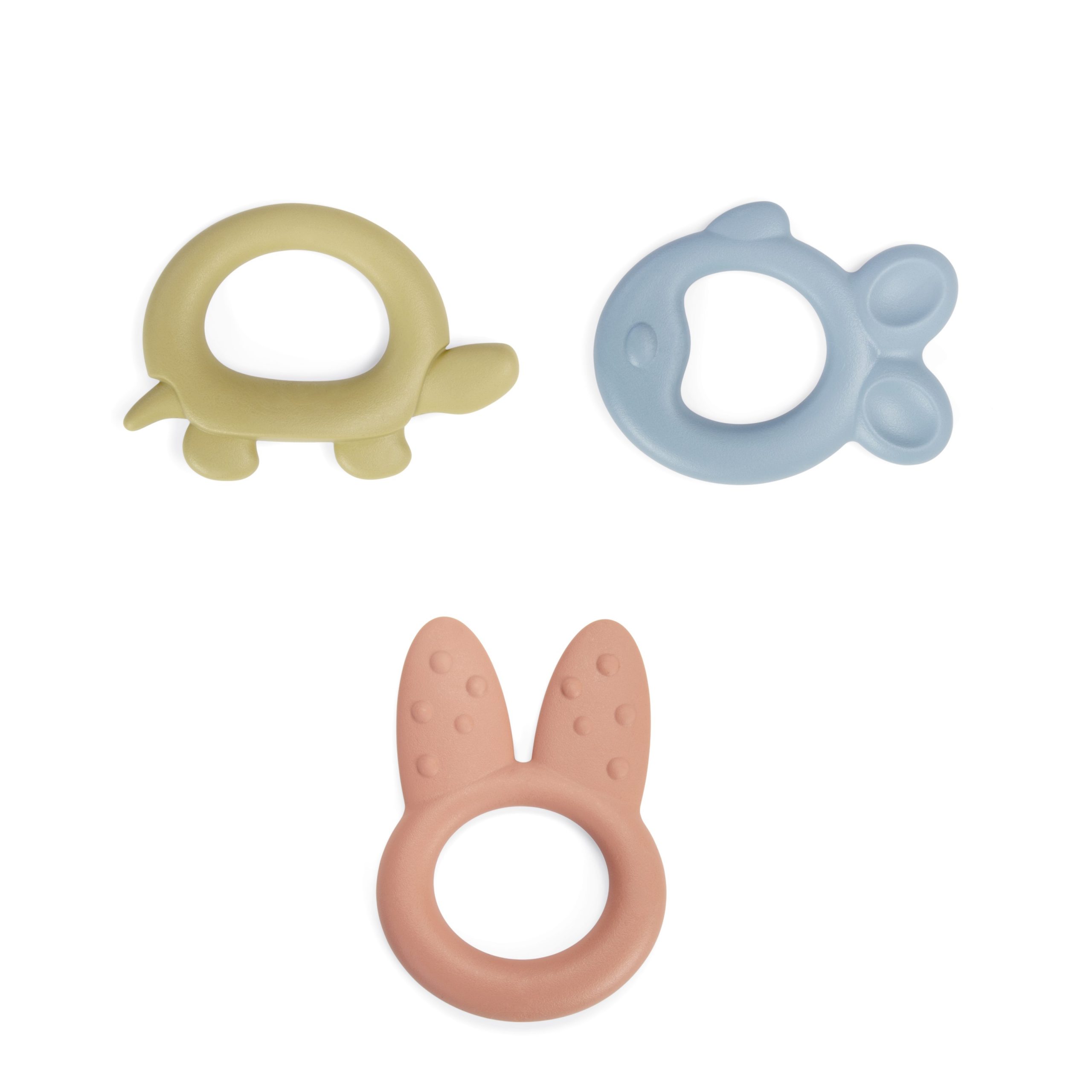 Dantoy Tiny Teether Ring Set (6pc)