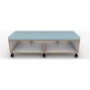 FlexaDesign Straight Ottoman Bench