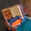 Sensory Light Up Hand Mirrors (Set of 3) - Image 2