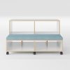 FlexaDesign Straight Storage and Ottoman Bench