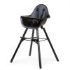 Bjorg Highchair with Tray Black