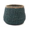 Handmade Seagrass Storage Basket - Mist
