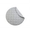 Luxe Quilted Baby Mat - Cloud Grey - Image 2