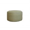 Luxe Floor Ottoman - Sage