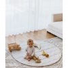 Luxe Quilted Baby Mat - Cloud Grey - Image 5