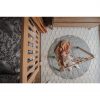 Luxe Quilted Baby Mat - Cloud Grey - Image 4