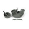 Dantoy Tiny Biobased Dinner Gift Set - Dark Olive