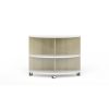 NaturalDesign Low Half Round Shelf Unit - Image 2