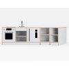 Modula Breakfast Bar with Curve