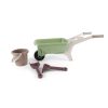 Dantoy Green Garden Wheelbarrow Set (4pcs)