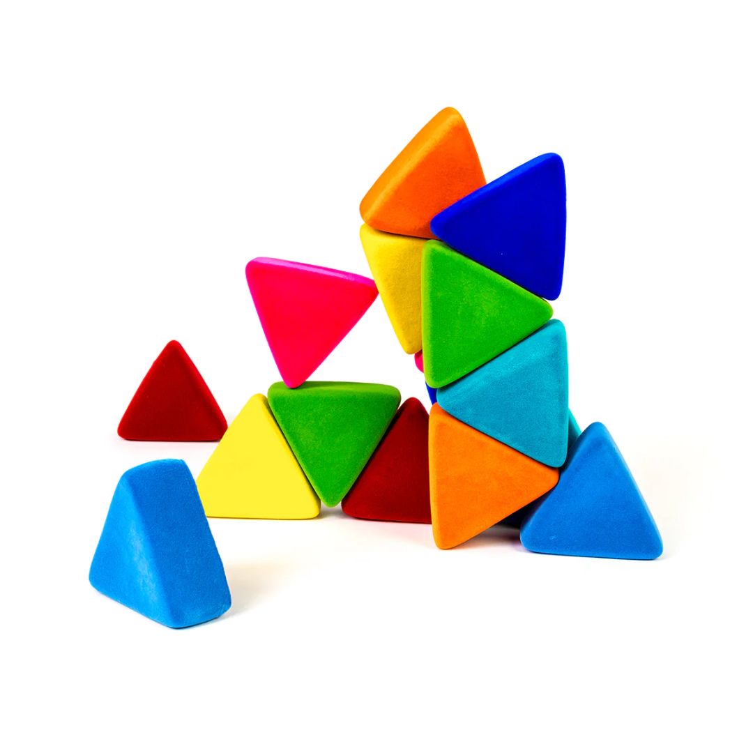 Rubbablox Just Triangles (Set of 16)