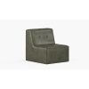 Florence Single Sofa Set - Olive Green (2pcs) - Image 2