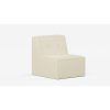 Florence Single Sofa Set - Oatmeal (2pcs) - Image 2