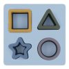 Silicone Shape Puzzle - Blue