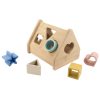 Bamboo & Silicone Shape Sorter