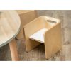 Two Toned Poppet Chair 15cm - Image 5