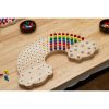 Natural Rainbow Wooden Peg Board - Image 3