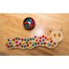 Carl the Caterpillar Wooden Peg Board - Image 2