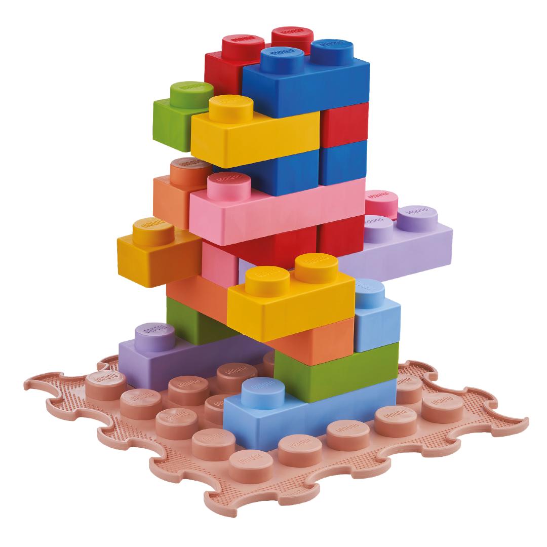Ortoto Sensory Soft Bricks Set (32pcs)