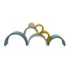 Silicone Nesting Rainbow - Blue - Image 2
