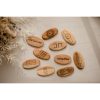 Aboriginal Symbol Wooden Stones (10pcs) - Image 4