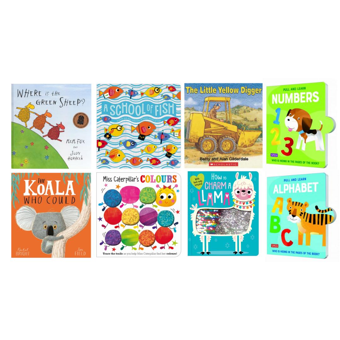 Toddler Book Pack (8 Books)