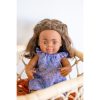 Indigenous Goanna Dreaming Purple Flutter Dolls Clothes Dress 38cm - Image 2