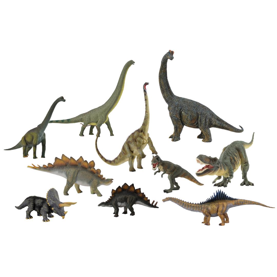 Deluxe Dinosaurs Mega Set (10pcs)
