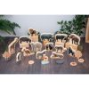 Wooden Wild Animal Blocks (15pcs) - Image 3