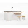 The Macedon Breakfast Bar and Stools Set - Image 4