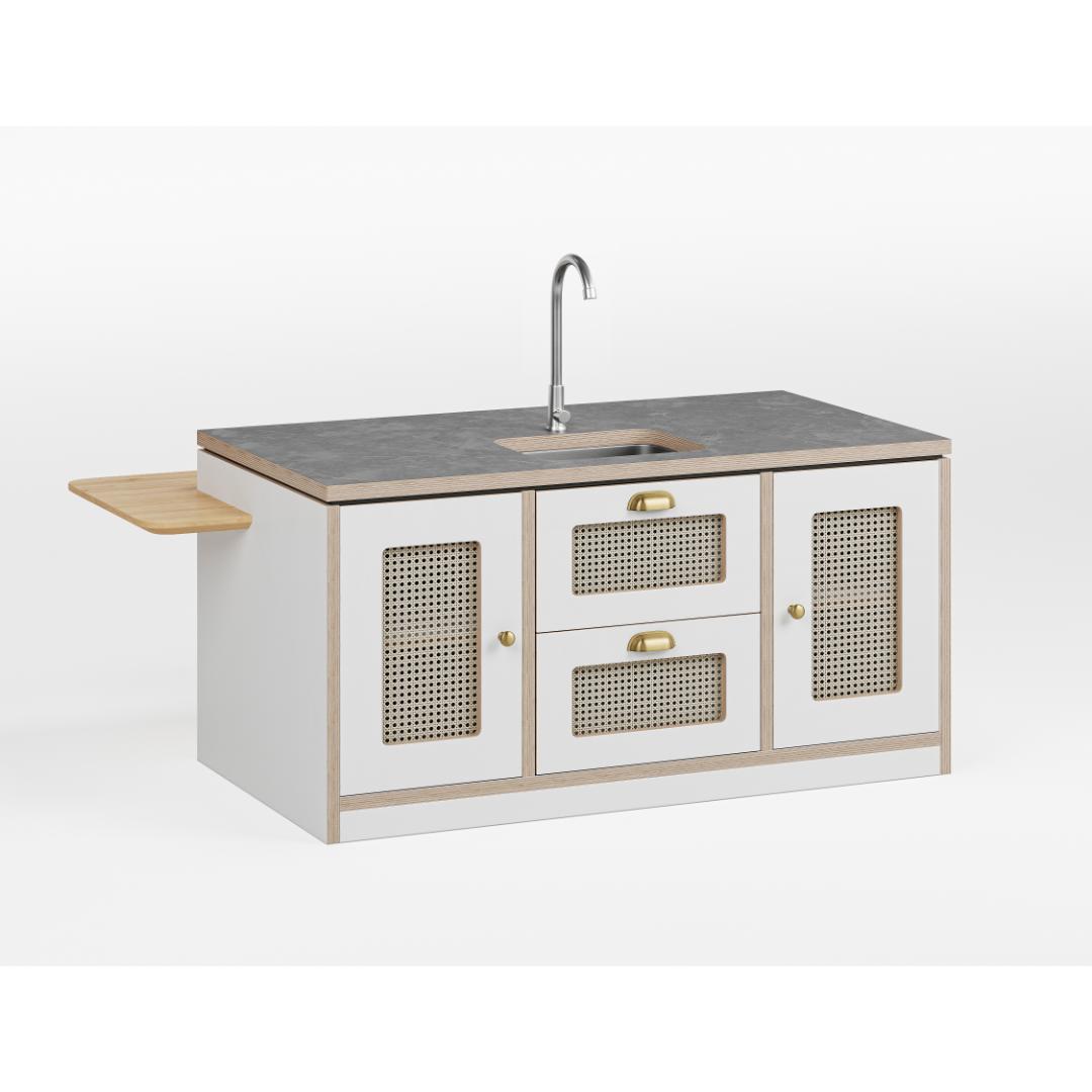 The Macedon Breakfast Bar and Stools Set