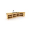 Oakland Kitchen Set Low (4pcs) - Image 8